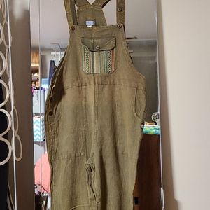 Hippie boho overalls